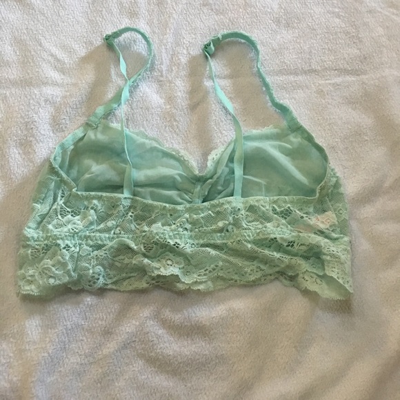 Light turquoise bralette - Picture 2 of 3